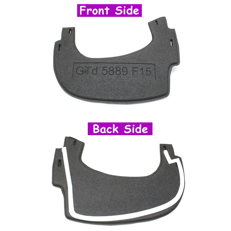 LHD F15 F16 Car Front Dashboard Steering Wheel Lower Cover Sponge Backplate Replacement For BMW X5 X6 2013- 51459298954