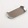 18*8cm1pc Gold Oval Stainless Steel Good Quality Snack Tray,Dessert&Fruit&cosmetic&Nut Organizer Plate,Creative Home Furniture.