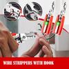 Wire Strippers With Hook Multifunction Stripping Pliers With Voltage Tester Versatile Wire Stripping Pliers Cutting Crimping New