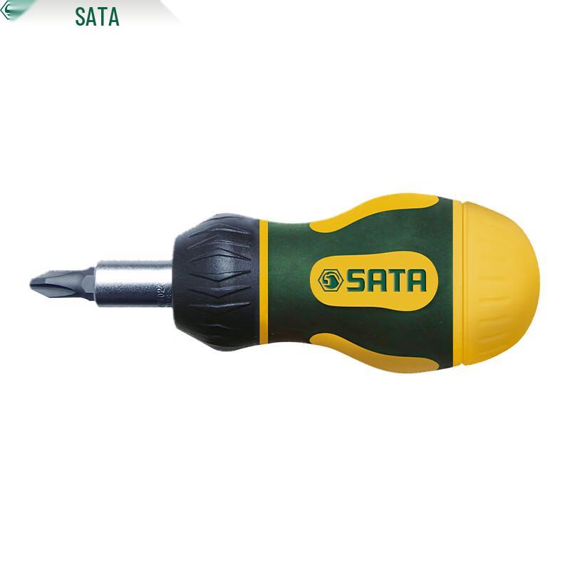 SATA 6-Piece Stubby Ratchet Screwdriver Set