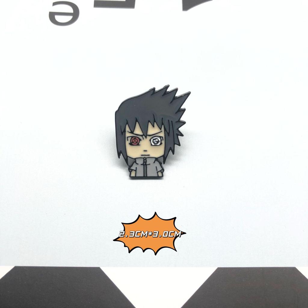 Japanese Cartoon Drip Oil Brooch: Trendy Metal Badge for Clothes & Bags