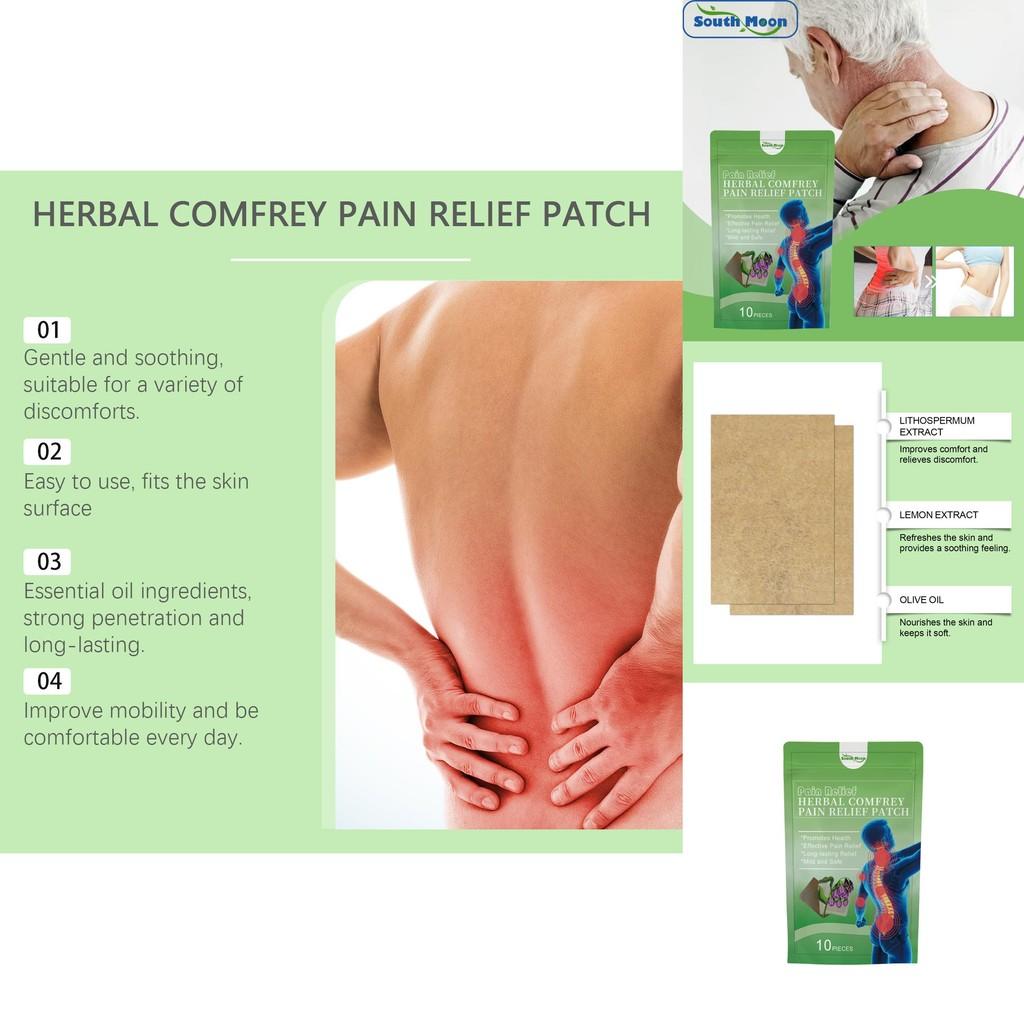 Herbal South Moon Purple Herb Body Care Patches For Knee And Wrist Discomfort Relief