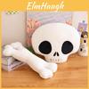 Adorable Halloween Skeleton Skull Plush Toy With Realistic Design Ideal For Festive Home Decor