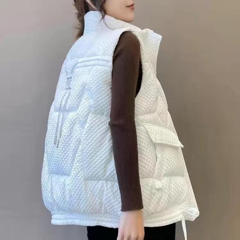 Down Cotton Vest Women's Thick Coat Vest