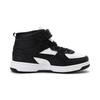 Puma Rebound Joy Little Kid Black White Kids Sneakers 374688-01