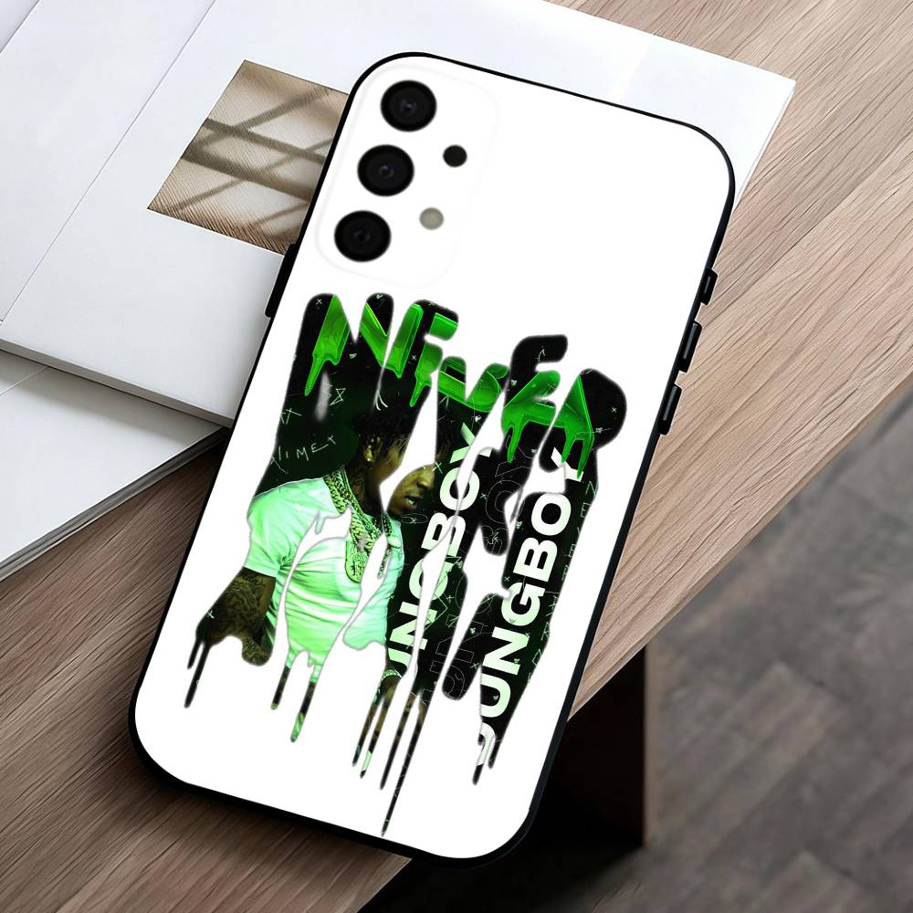 

YoungBoy Never Broke Again Tour Phone Case For Samsung Galaxy A73,A72,A71,A70,A53,A52,A51,Soft Silicone Black Cover Samsung a73 5g