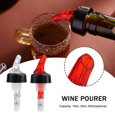 15-60ml Lichior Spirit Măsură Nip Turnător Shot Vin Accesorii Distribuitor Bar Articole Bar Vin Turnător Sticlă Cantitate C1W1