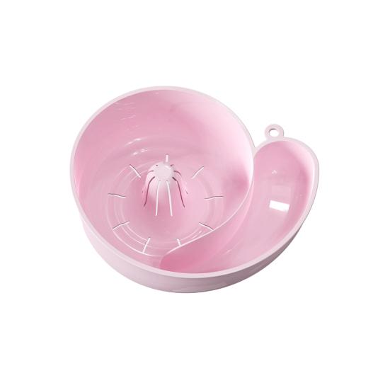 Drain Basket Snail-Shaped Rotating Vegetable Filter Ergonomic Design Food-Grade Basket