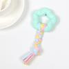 Cross-Border Pet Chew & Teaser Toy for Dogs & Cats – Teething, Training, Amusement: Small Dog Cloth Rope Knot.