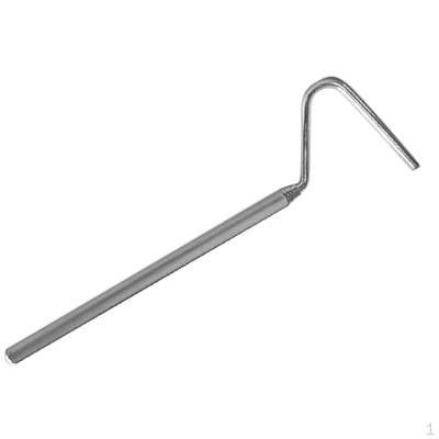 68cm Teleskopik Cep Yılan Sürüngen Herp Saplı Alet Gümüş