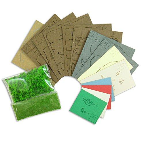 Sankei Studio Ghibli Mini My Neighbor Totoro Mei and Totoro Non-Scale Paper Craft MP07-48