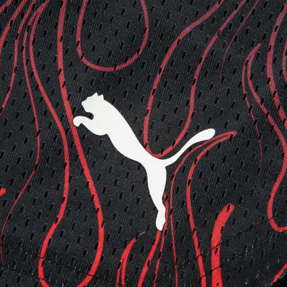 Puma X Mikey Against All Odds Printed Straight-Leg Sports Shorts Men Shorts Black 621913-01