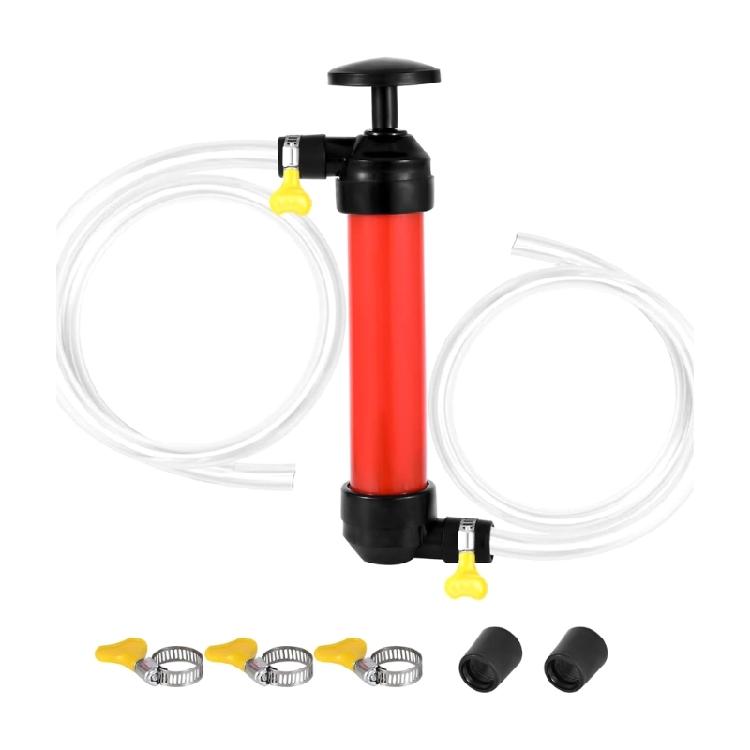 

Antifreeze Siphon Pump set with Easy to Use Design & 2 Long Hoses Manual Antifreeze Siphon Pump for Winterizing Trailers