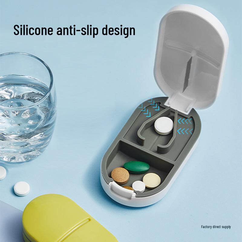 Portable 304 Stainless Steel Pill Cutter and Divider