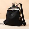 Schoolbag Japan and Korea Oxford Cloth Backpack Women's 1011 New Multi-Pocket Travel Small Backpack Light Work Commuter School Bag