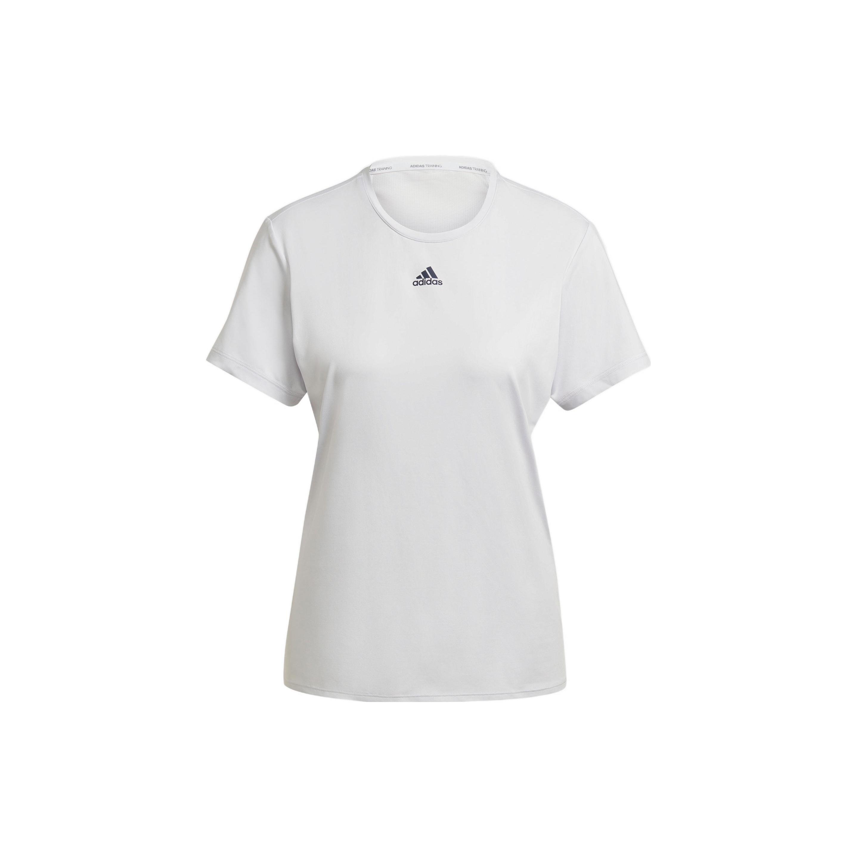(WMNS) adidas AEROREADY Training T-Shirt Asia Sizing  Grey  Women s HD9542 S