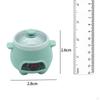 Dollhouse Miniature Rice Cooker 1/12 Life Scene Pot for Cookware Cooking Camping Jar