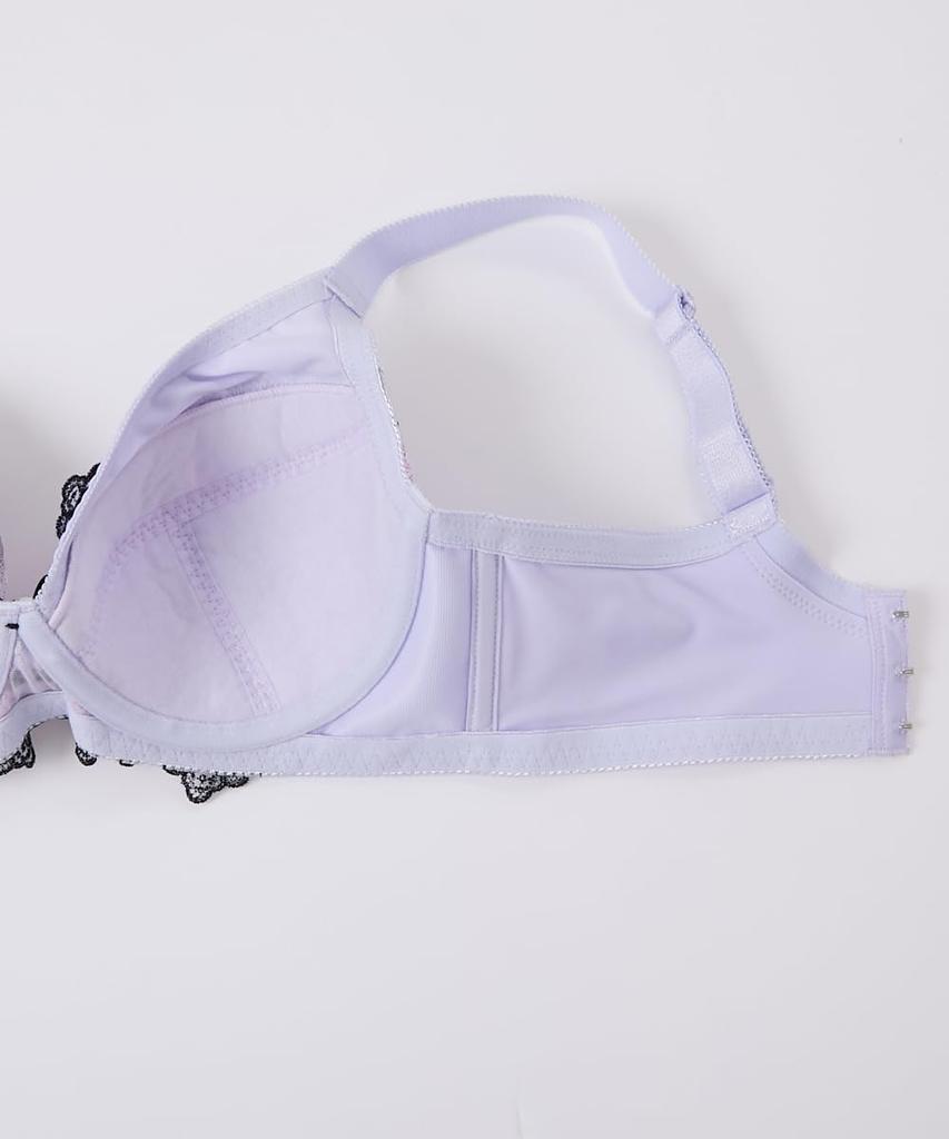 Nissen Full Cup Floral Embroidered Feminine Plus H85 Floral 4-Pack Bras, Innerwear, Women's, Size, (Large Lace)