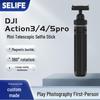 SELIFE Magnetiskt Mini Teleskopiskt Stativ för DJI Action Sportkamera