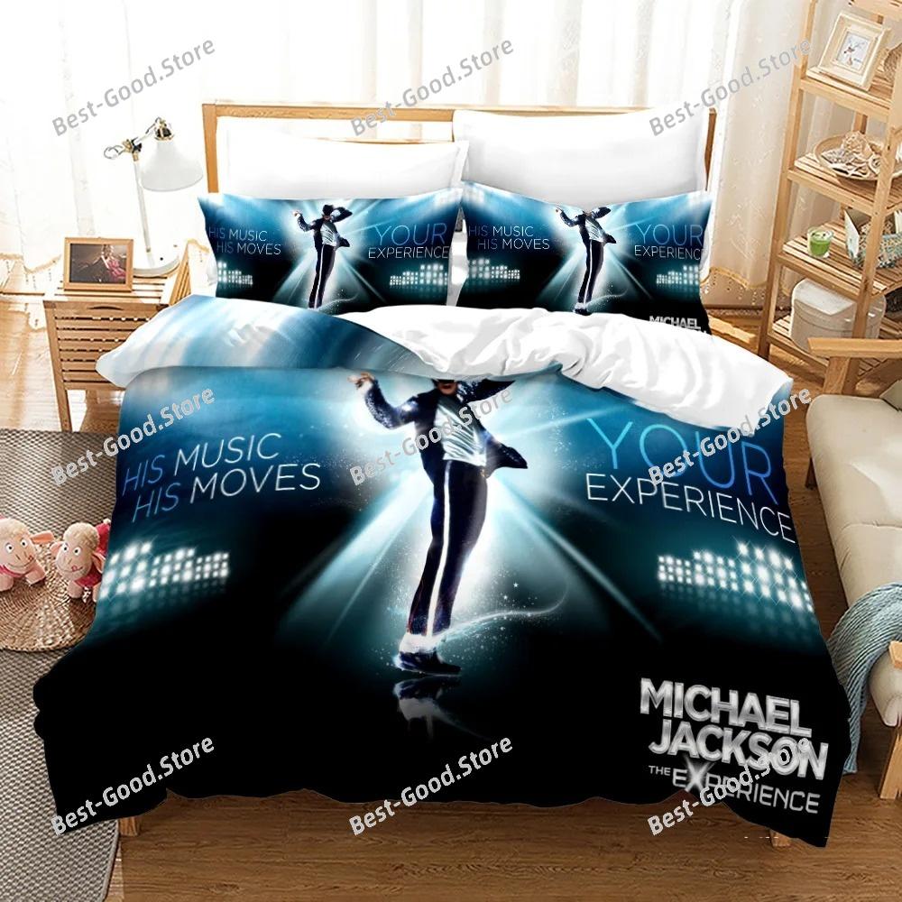 Michael Jackson Bedding Set Single Twin Full Queen King Size Musical genius Bed Set Teenager Bedroom Duvetcover Sets 015