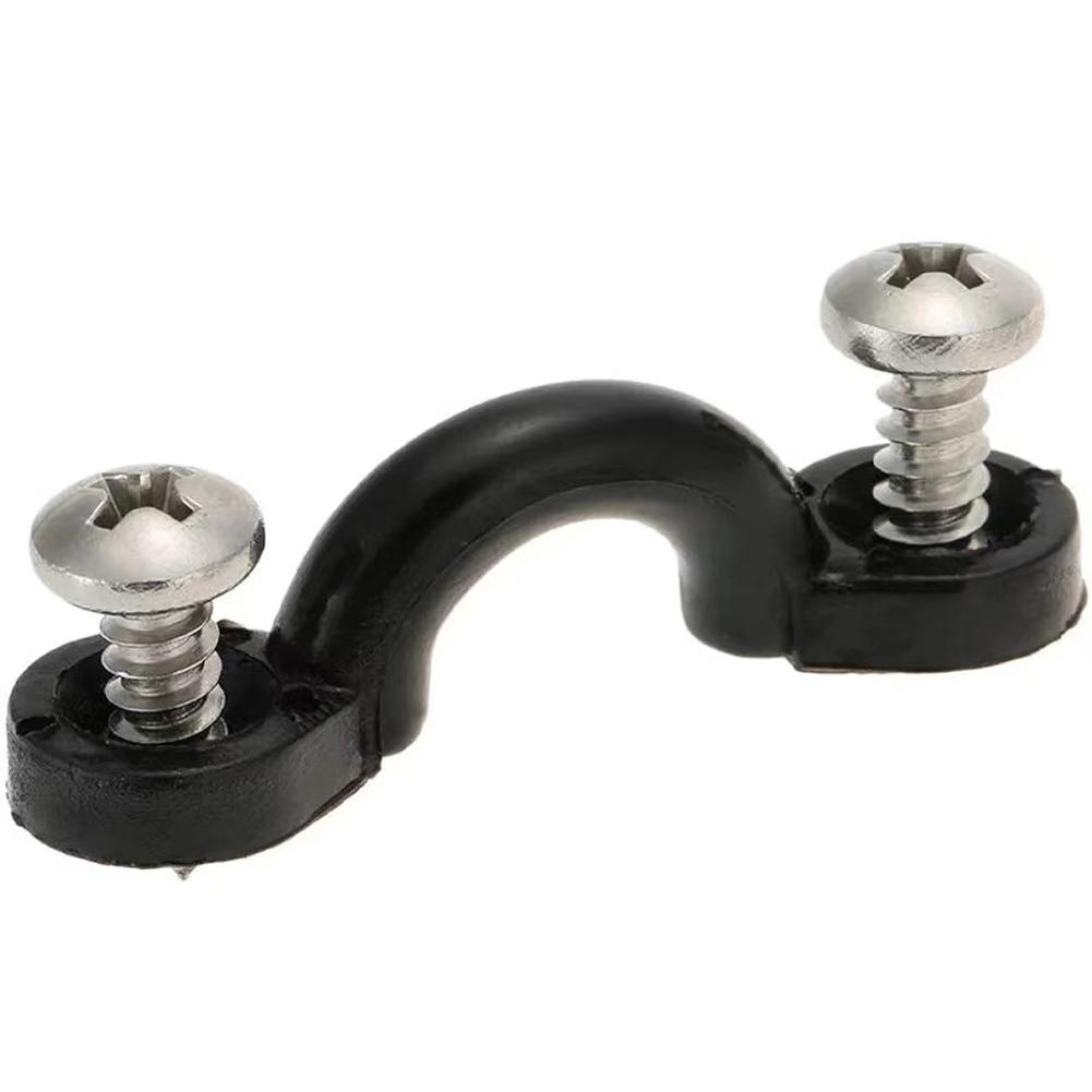 10set Kayak Pad Eye Anchor Point Hardware C Type Pull Boats Kayaks Buckle Screws For Canoes Eye P7R6