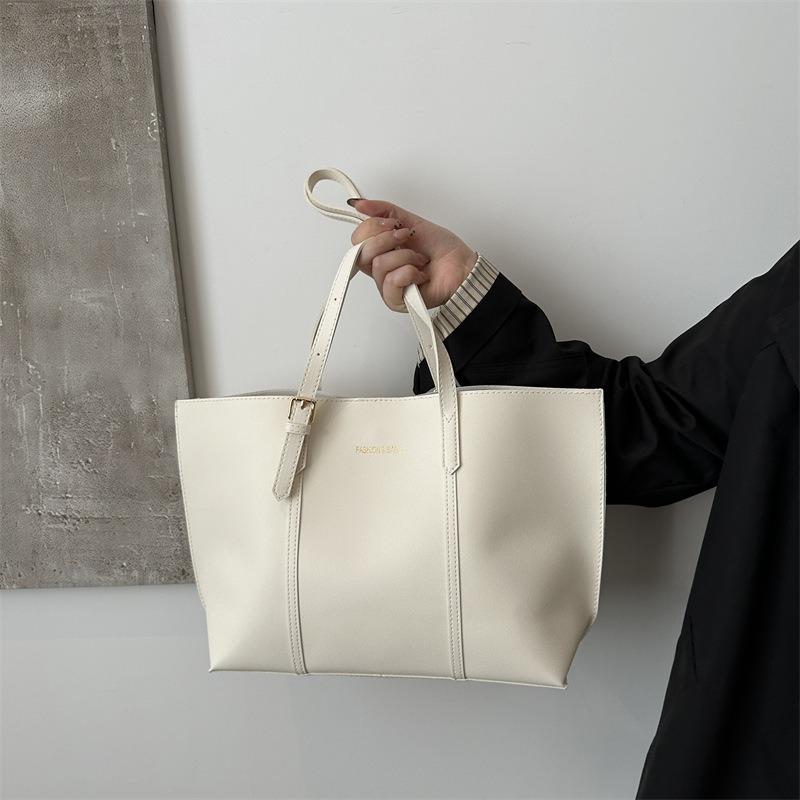 Big bag women's winter new trendy simple large capacity trendy tote bag casual shoulder bag