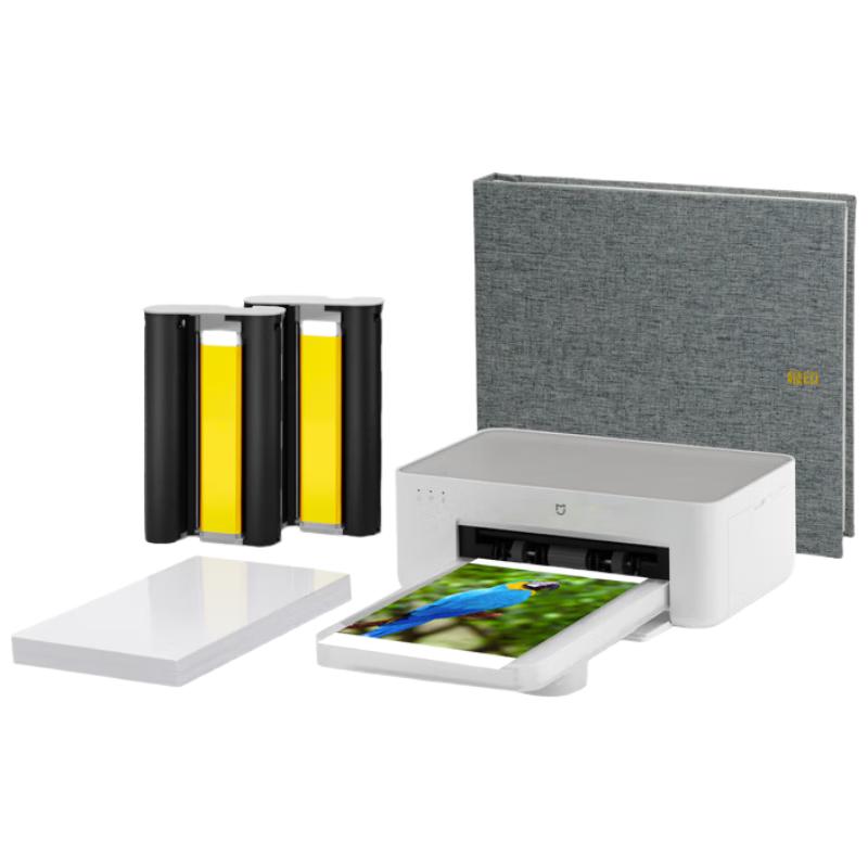 

Набір фотопринтера Xiaomi Mijia Photo Printer 1S з китайською вилкою (адаптер в комплекті)