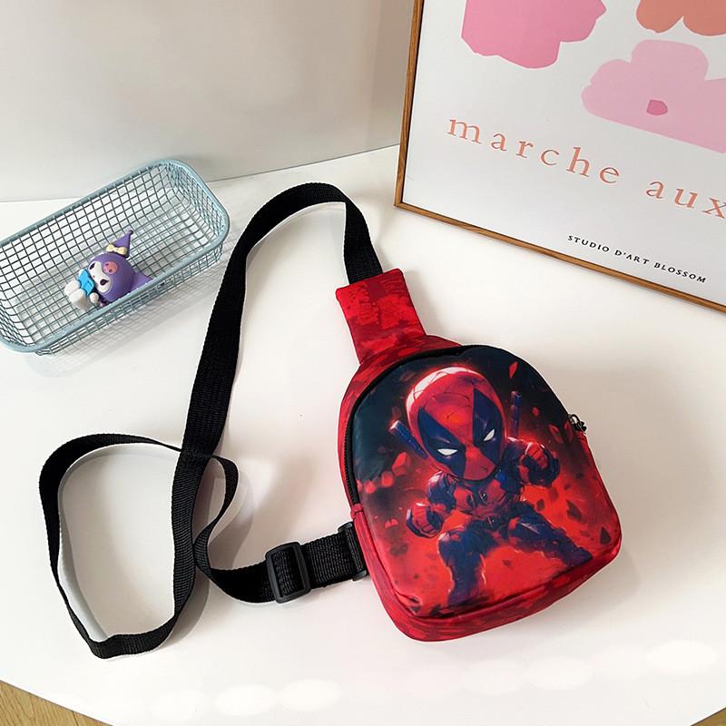 Cartoon Avengers Chest Waist Bag Kids Sling Shoulder Crossbody Gift Bag