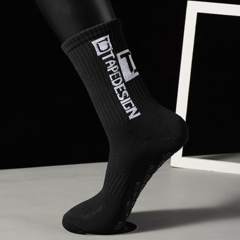 2 Pairs Women&Men's Sports Socks Football Socks for Men Women Children Non-Slip Grip Socks
