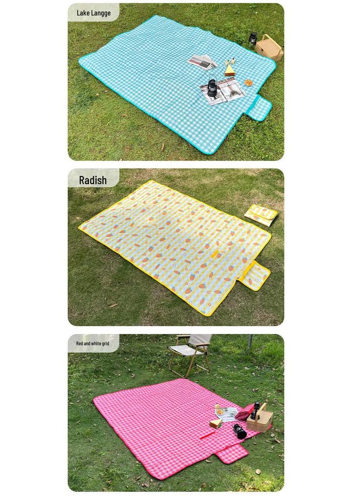 Waterproof Thickened PVC Outdoor Folding Picnic Mat