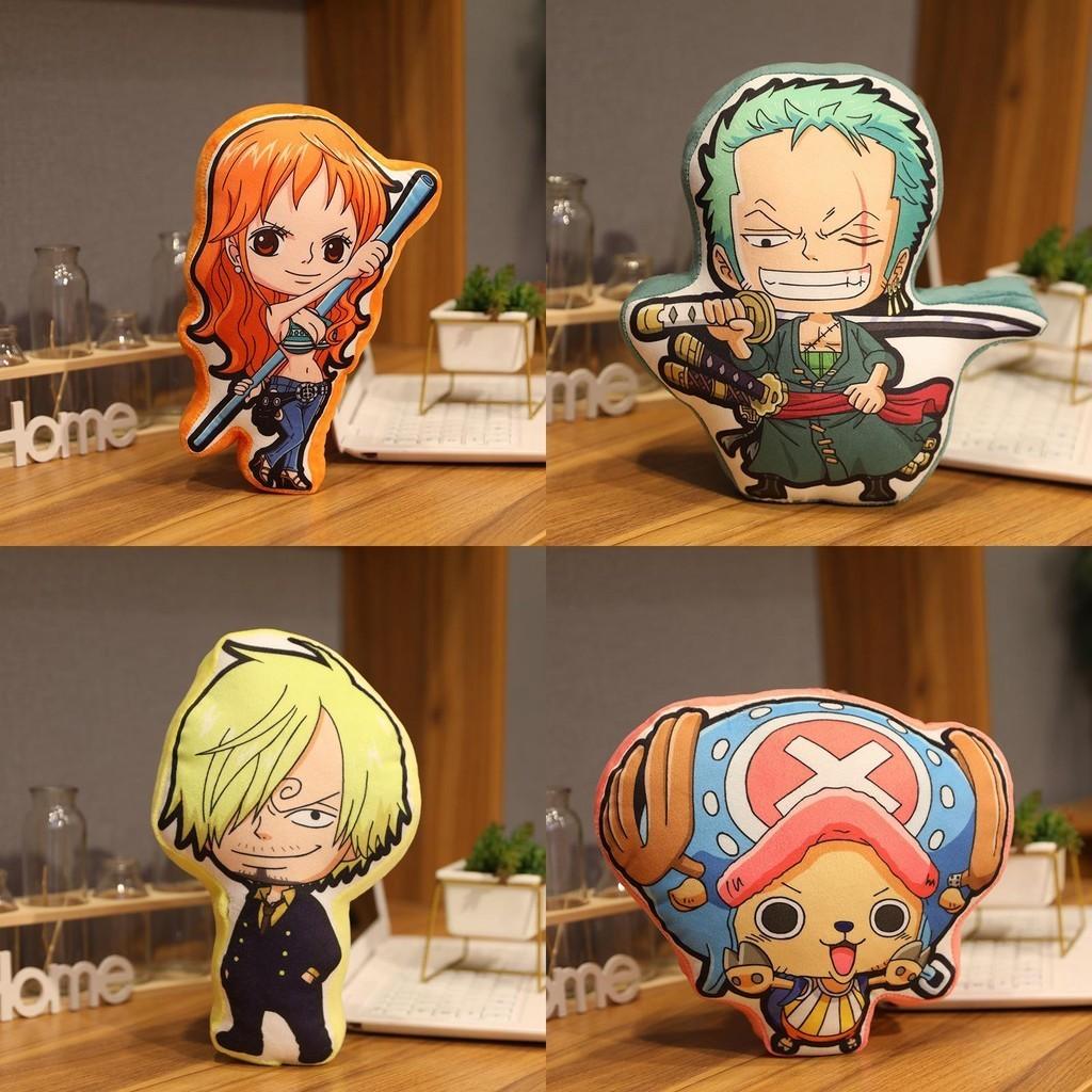 Creative One Piece Plush Pillow Cartoon Luffy Zoro Chopper Cushion Kids Festival Gift Characters)