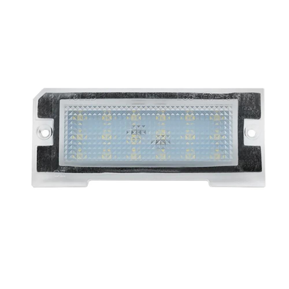 1pair For Land Rover Freelander 1 1997-2006 White LED License Plate Light Number Plate Lamp