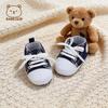 Popular Infant Canvas Pre-Walker Shoes - Soft, Non-slip, Comfortable Lace-up Design.