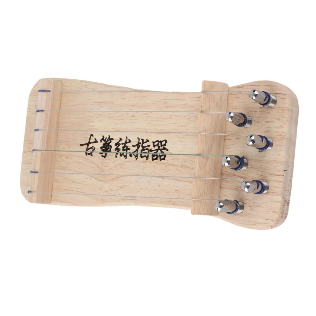 Finger Trainer for Mini Wood Skill Suitable for Koto 21 x Portable 6-String Koto, Color, Practice, Improvement, Beginners, Compact, 9.5 cm,