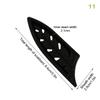 3-8 Inch Kitchen Knife Sheath Black Plastic Knife Covers Knife Blade Protector Cover Edge Guards Case Kitchen Accessory
