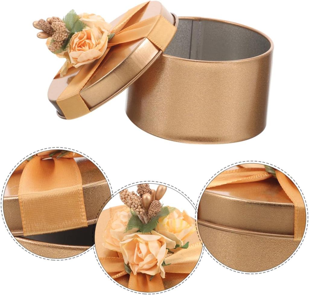 Tin candy box, wedding candy box, souvenir gift box, home decoration creative candy box