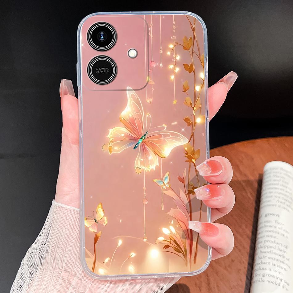 

For Honor Play10 Play10A 4G Case Doodle Ocean Style Soft Transparent Silicone Anti Drop Lightweight Back Covers Honor Play10