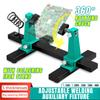 Adjustable PCB Holder 360° Rotating Printed Circuit Board Jig Soldering Assembly Stand Clamps Thickness 1.2/1.8/2.0/3.0/4.0mm