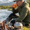 Tazza da Caffè in Metallo Leggero per Campeggio all'Aperto Tazza da Viaggio Termica a Doppia Parete Tazza da Campeggio con Manico Durevole