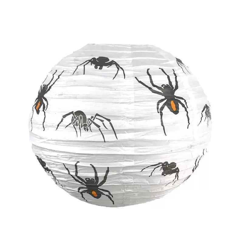 Halloween Glowing Pumpkin Paper Lanterns - Party Courtyard Decorations