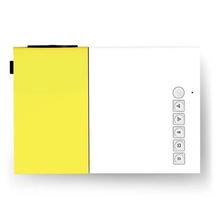 Projecteur LCD YG - 300 remis à neuf - Cinéma maison 400 - 600LM 320 x 240