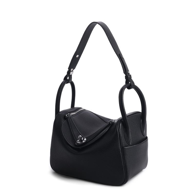 Korean Style Large Crossbody Pillow Bag - Women's High-End Commuting Shoulder Bag
