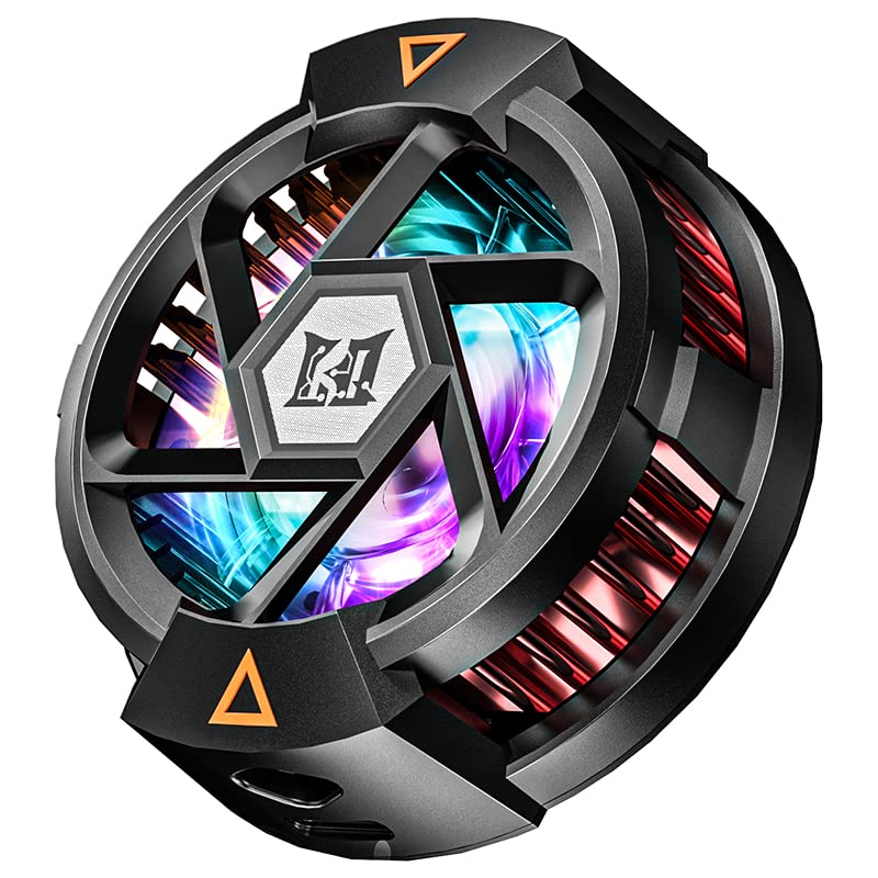 

N5 Magnetic Phone Back Radiator Cellphone Gaming Heat Dissipation Cooler Fan with Detachable Clips