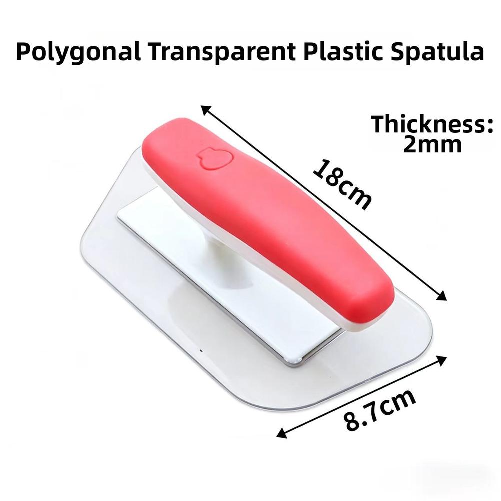 For Smoothing And Scraping Polygonal Plastic Trowel Plastic Trowel Lightweight Construction Comfortable Plastic Handle