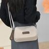 New Casual Shoulder Bag for Women, Trendy Solid Color Oxford Cloth Anti Splash, Simple and Versatile Fashion Crossbody Bag