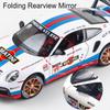 1:24 911 GT3 RSR Panamera Sports Car Model Toy Doors Opened Metal Diecast Light Sound Pull Back Vehicle Models Ornaments Gifts