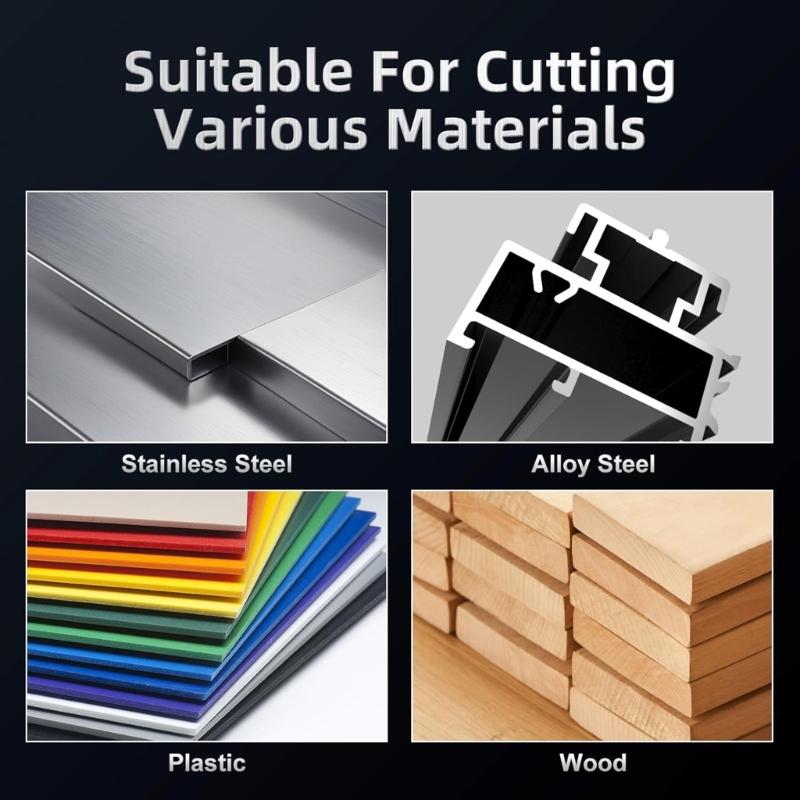 Aluminum Hole Cutter 100mm Carbide Hole Saw Metal Cutting Tool For Steel Copper Plastic Materials