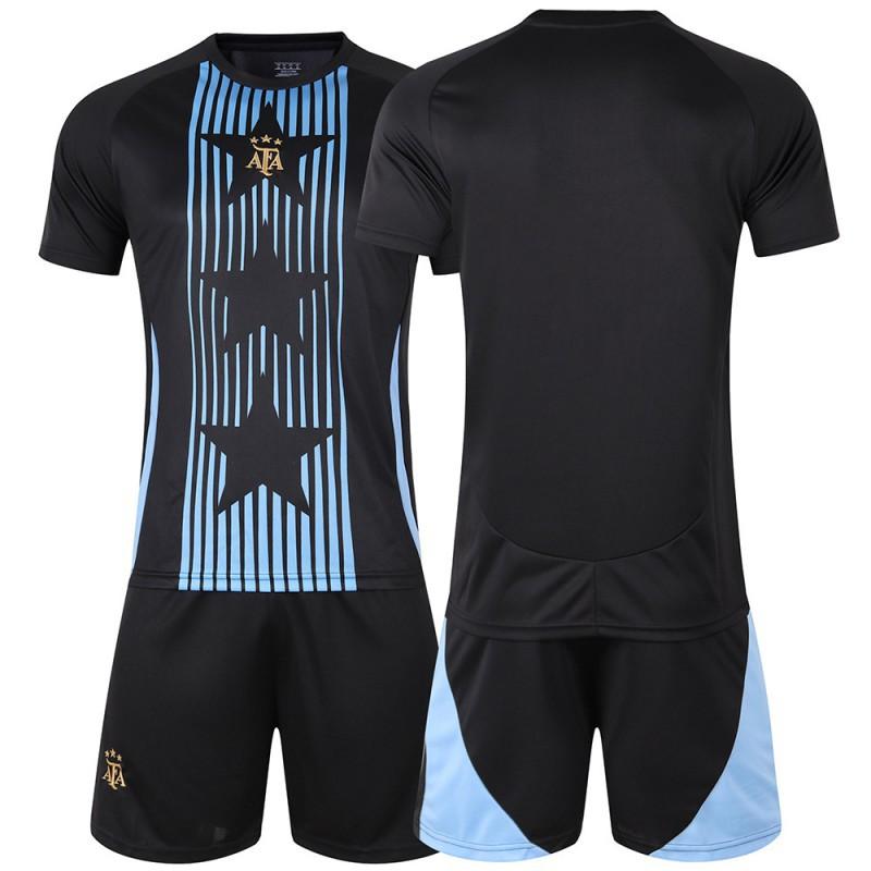 

2425 Argentine Football Shirt No. 10 Messi 11 Di Maria America s Cup Appearance Training Jersey Set 26-yard