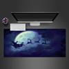 1pc Christmas Santa Raindee Anime Mouse Pad Big Large Desk Mat Non-Slip Rubber Base Light Gaming Room for PC Computer Laptop Unisex