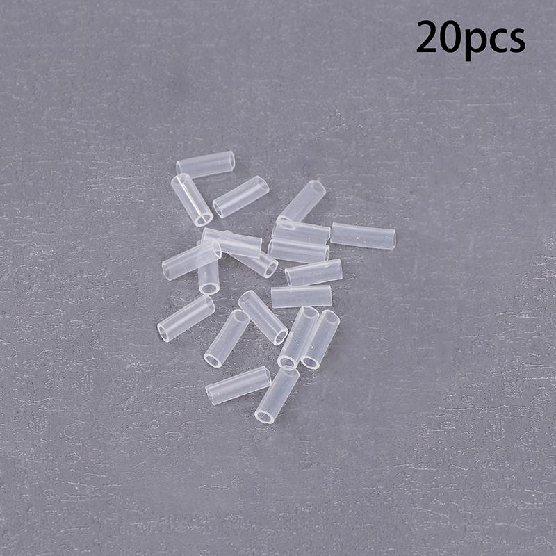 

10/20/50Pcs Bead Chain Anti-lost Cover Pendant Acrylic Card Chain Falling Off Protective Cover To Prevent Falling Bead Chain 10pcs прозрачный